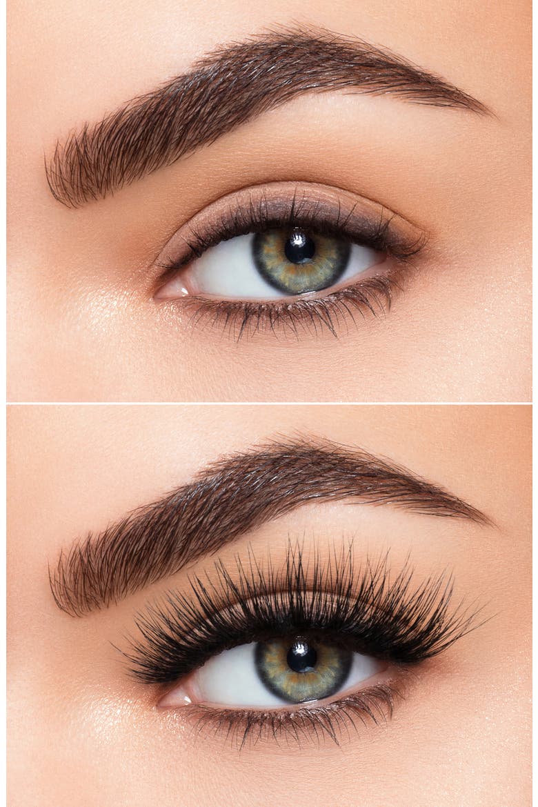 Ela 3D Mink False Lashes, Alternate, color, NO COLOR