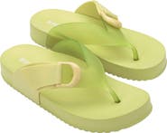 Melissa Cozy Water Resistant Platform Flip Flop