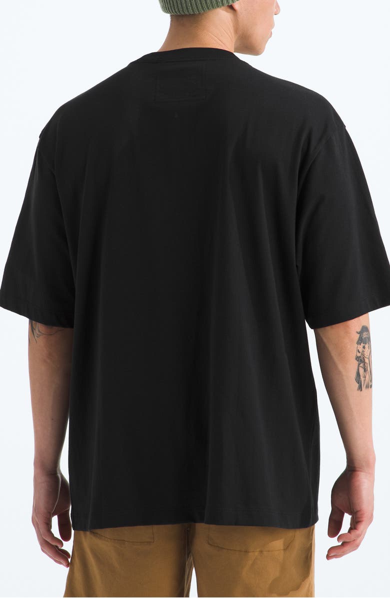 The North Face Essential Oversize Cotton T-Shirt, Alternate, color, 