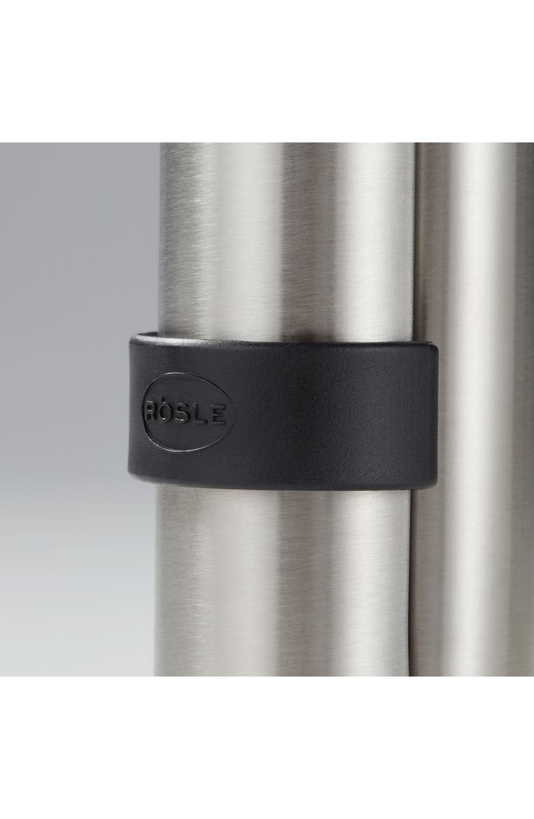 Rosle Stainless Steel Slim Mincing Garlic Press, Alternate, color, Silver