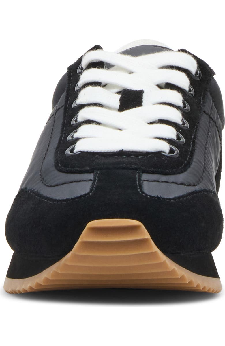 Blondo Ersula Low Profile Waterproof Sneaker, Alternate, color, Black Nylon