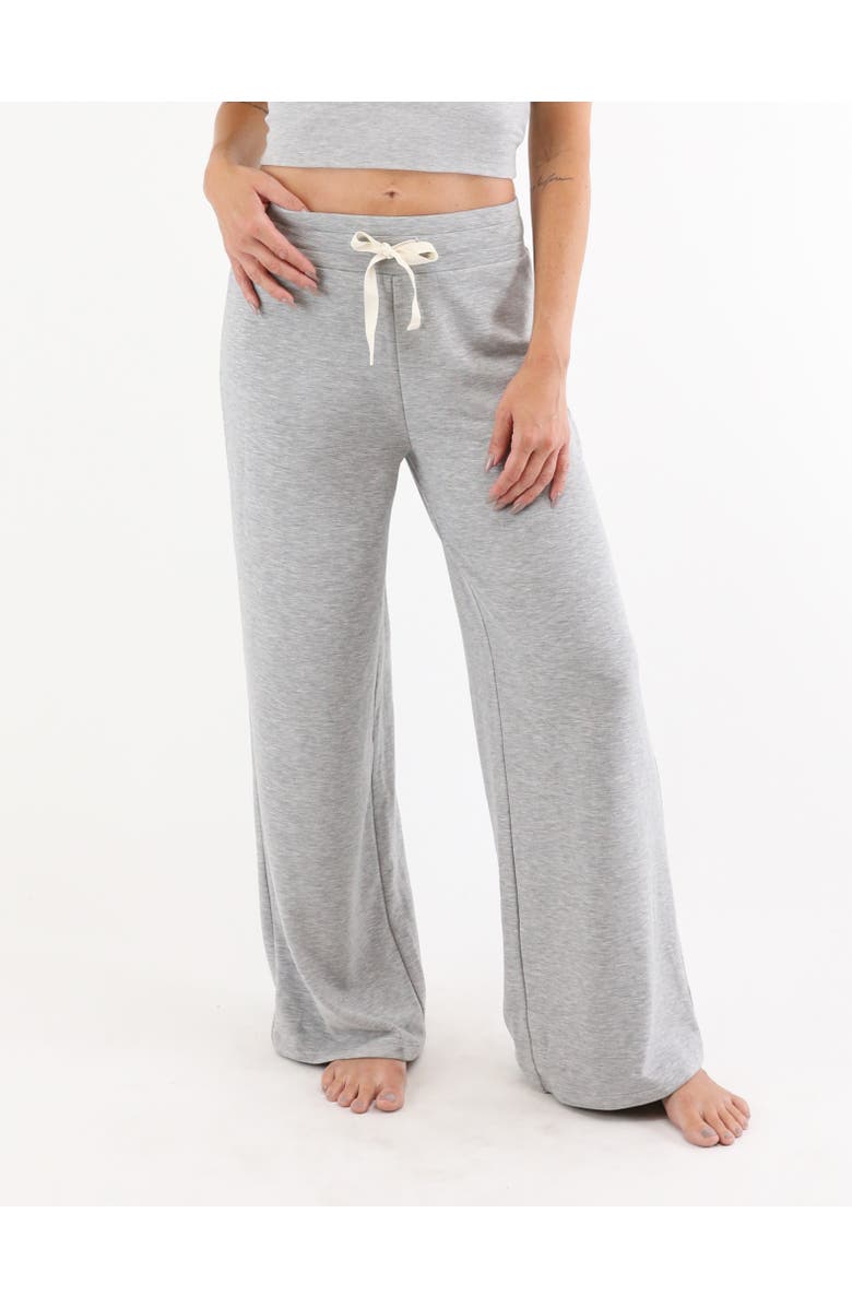 SoftFlex Cloud Fleece Pant, Main, color, Heather Grey