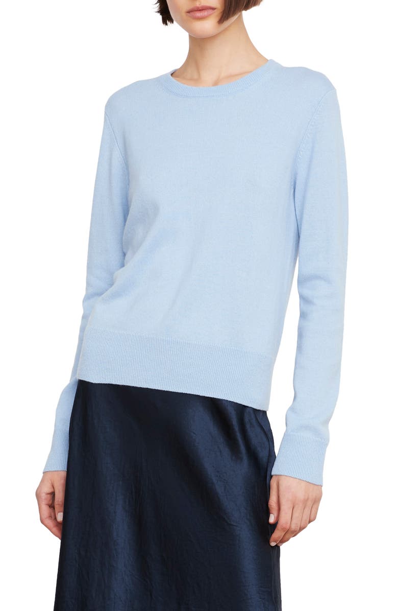 Vince Classic Crewneck Cashmere Sweater, Main, color, 