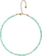 Seven Saints Chrysoprase Choker Necklace For Higher Truth & Uplifting Clarity