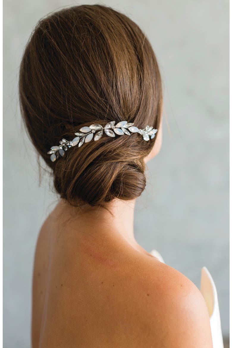 Monroe Halo Comb (Nordstrom Exclusive), Alternate, color, SILVER
