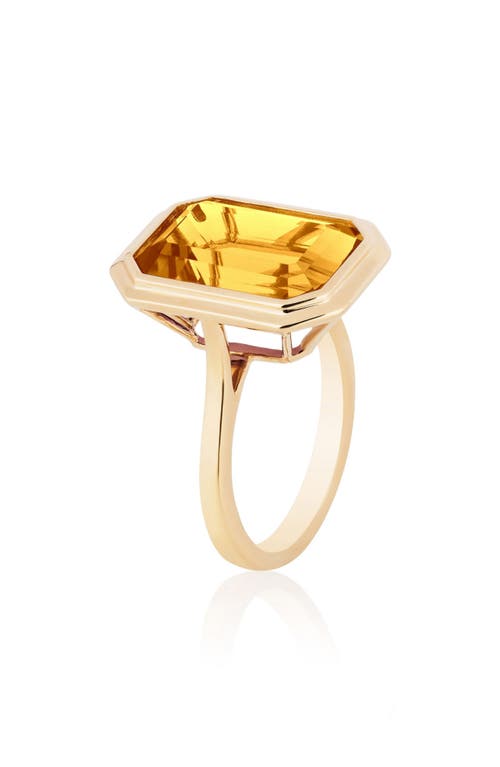 Goshwara Manhattan Cocktail Ring In Gold