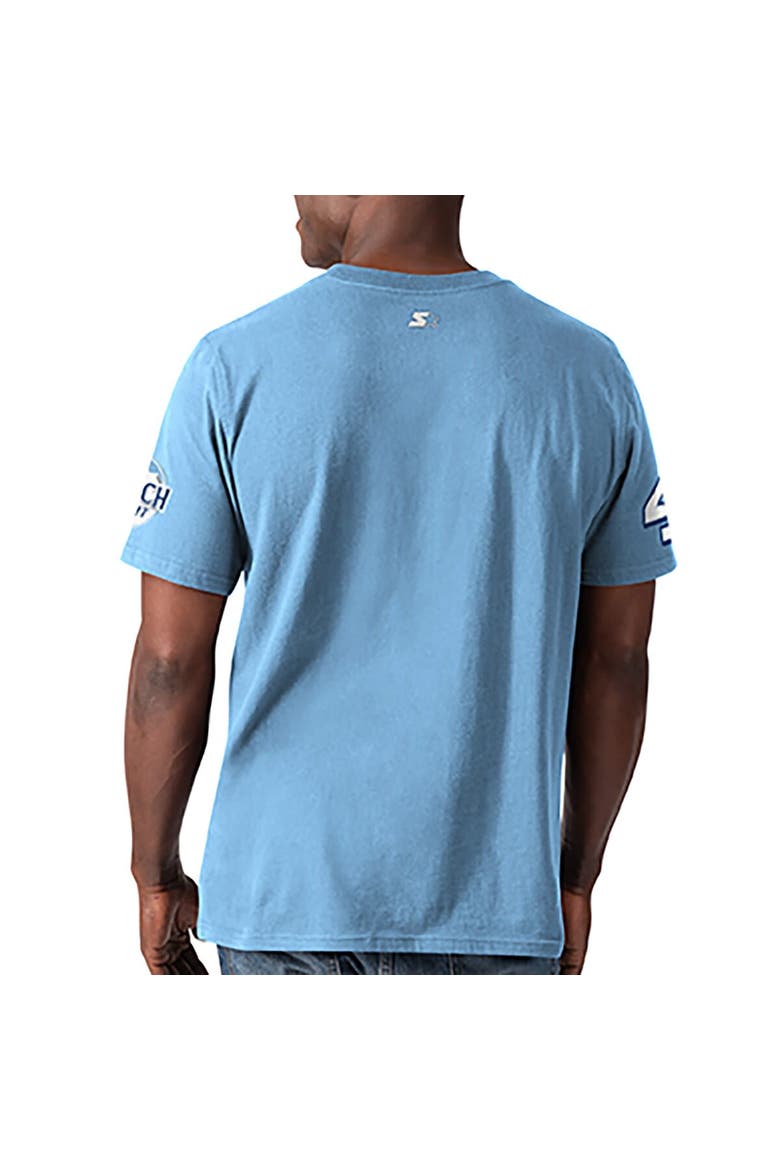 Men's Starter Light Blue Kevin Harvick Special Teams T-Shirt, Alternate, color, Light Blue