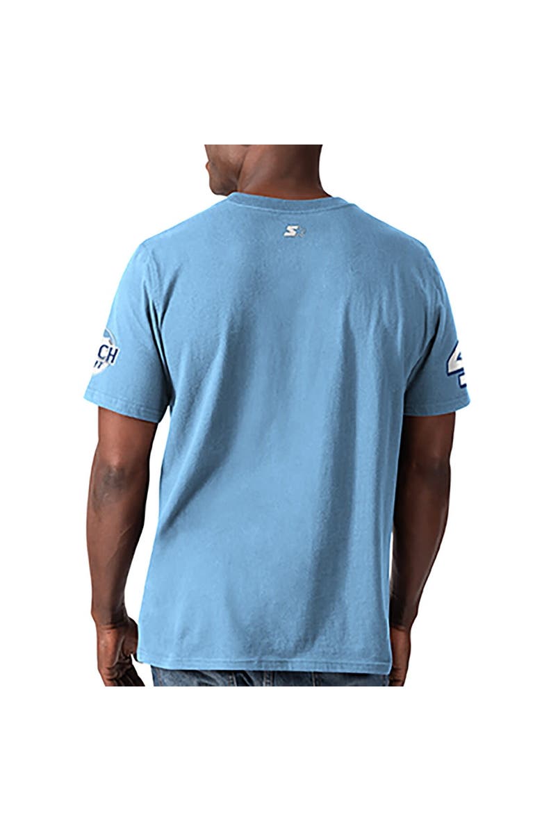STARTER Men's Starter Light Blue Kevin Harvick Special Teams T-Shirt, Alternate, color, Light Blue