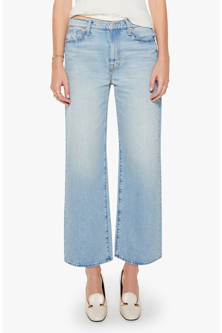 The Dodger Embroidered Flood Wide Leg Jeans, Main, color, THIS IS HOW I ROLL