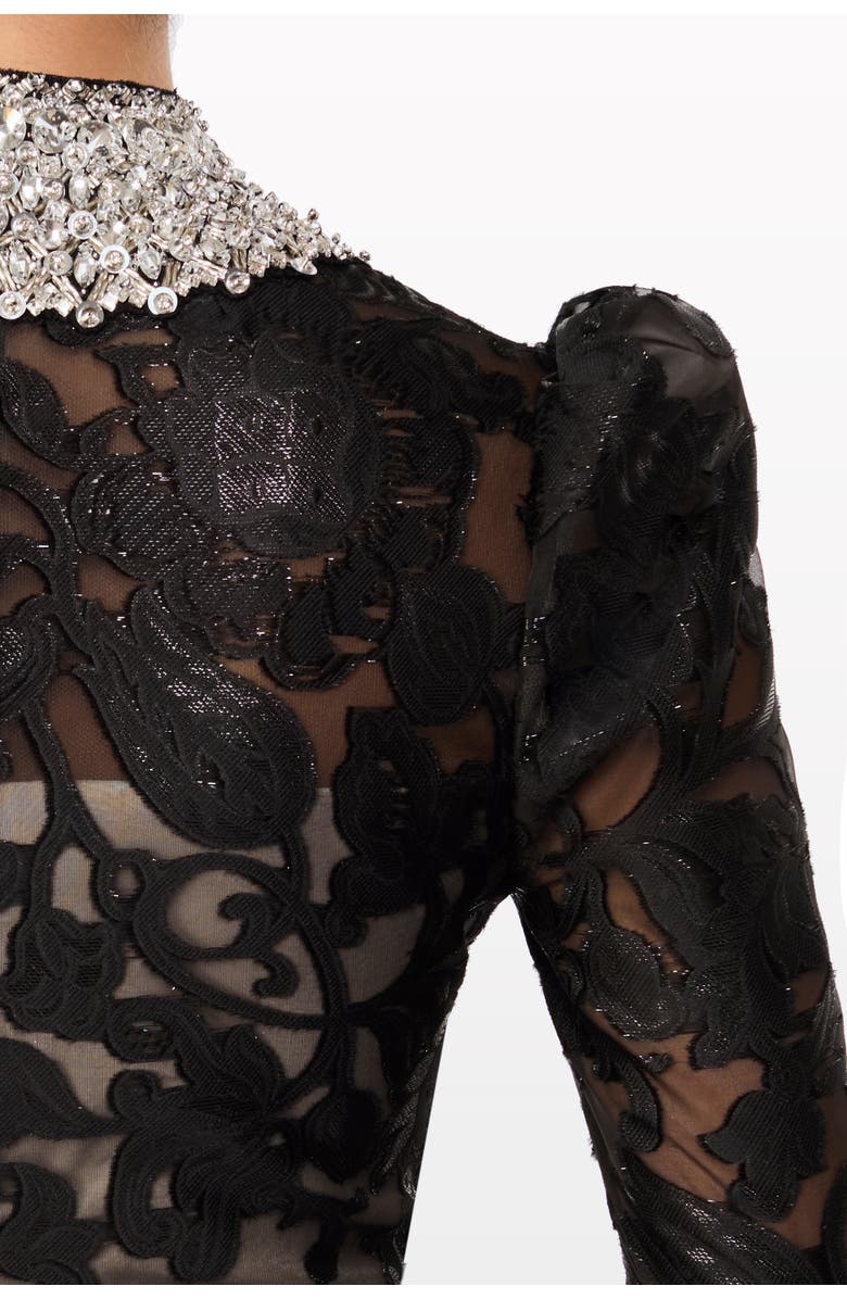 Jenny Packham Orion Crystal-embellished Gown, Alternate, color,