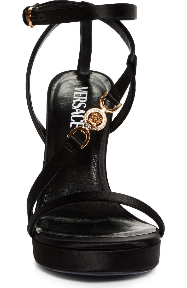 Versace Medusa '95 Platform Sandal, Alternate, color,