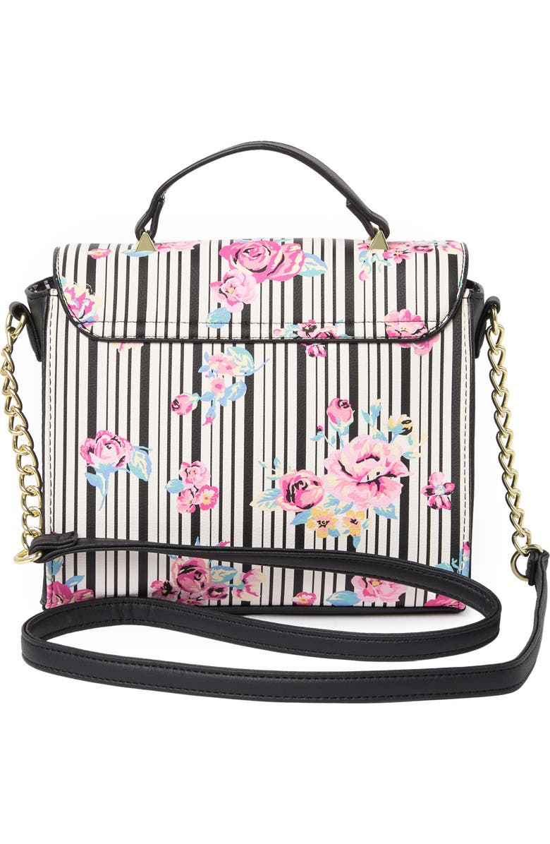 Luv Betsey by Betsey Johnson Heart Quilted Crossbody Bag, Alternate, color,