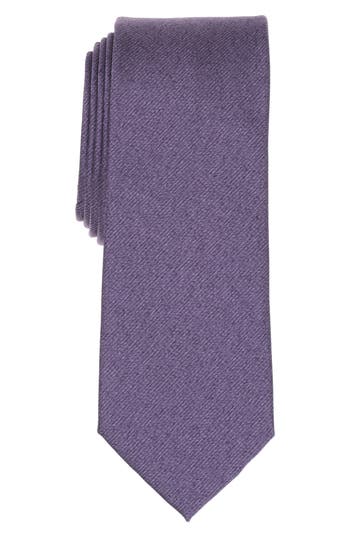 Original Penguin Keaping Stripe Tie In Purple
