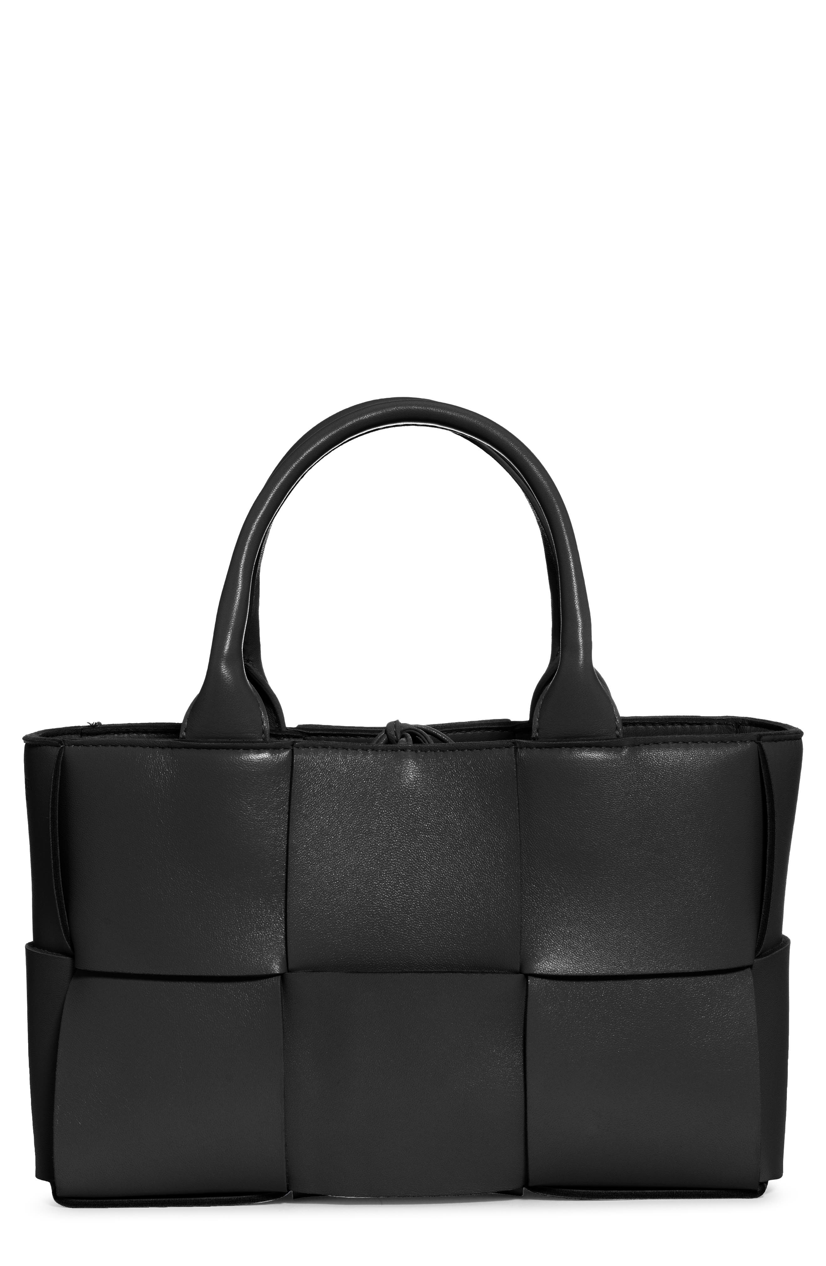 Bottega Veneta Arco Intrecciato Leather Tote, Main, color, 
