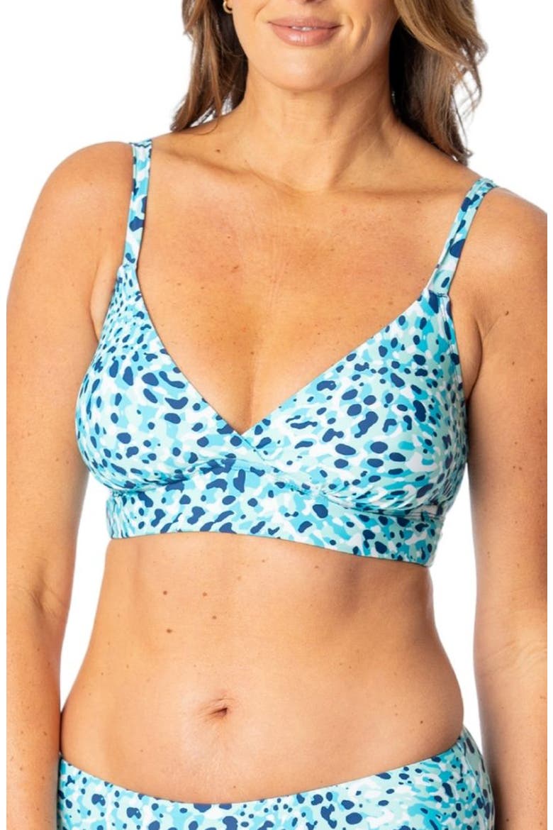 Cecile Mid Tank Bikini Top, Main, color, PANTHEON BLUE