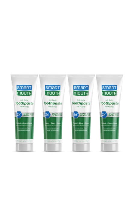 Anti-Cavity Fluoride Whitening Toothpaste 6 oz 4-Pack