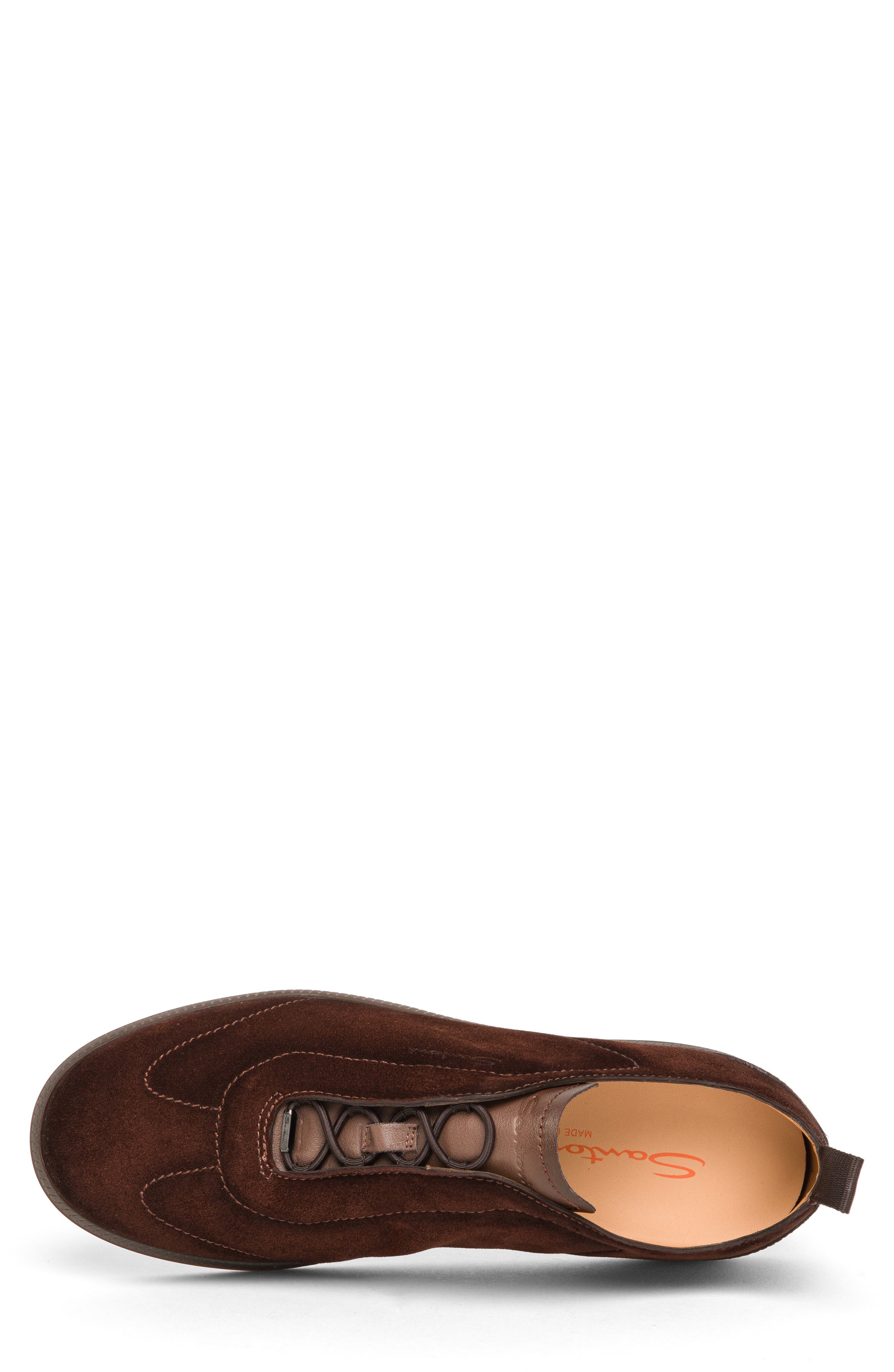 Santoni Lume Sneaker, Alternate, color, Brown-S26