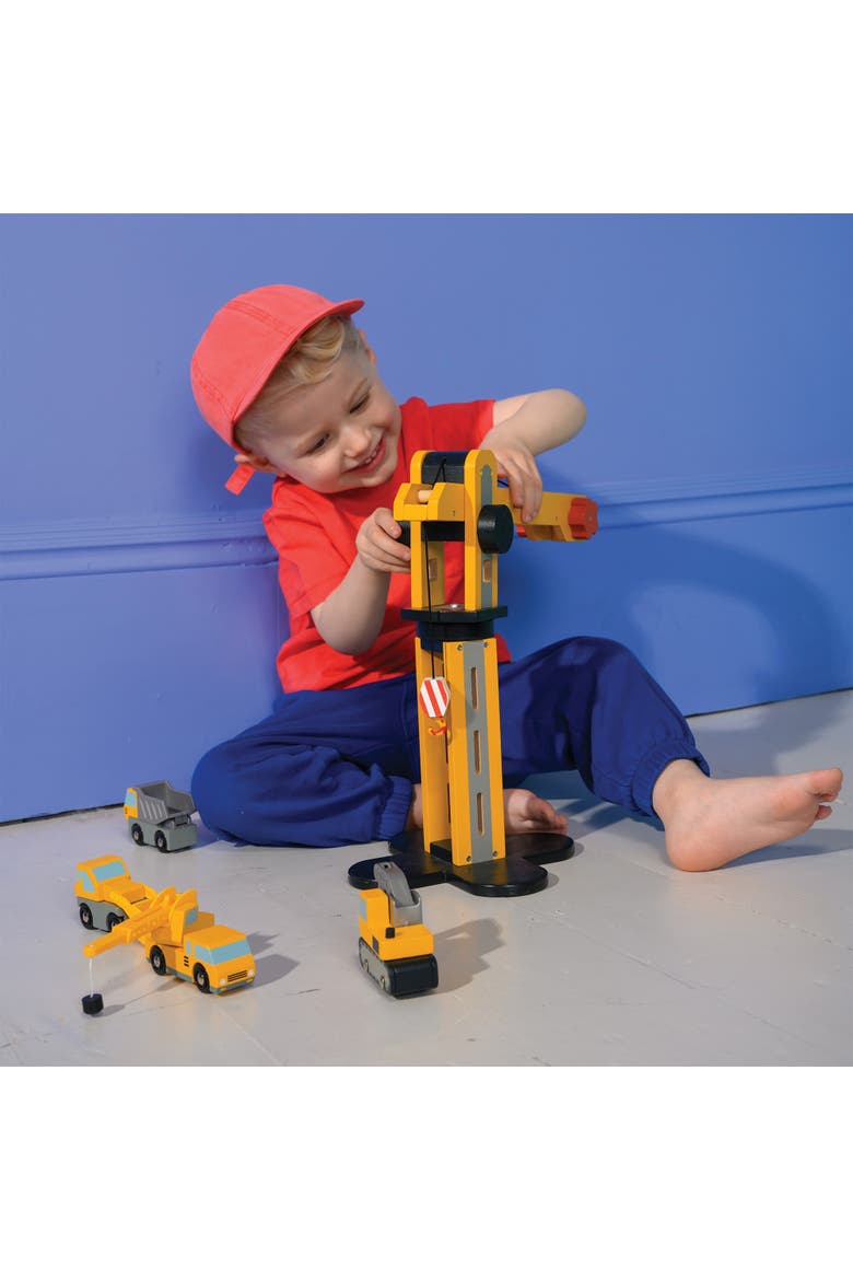 Big Toy Crane, Alternate, color, Multi-color