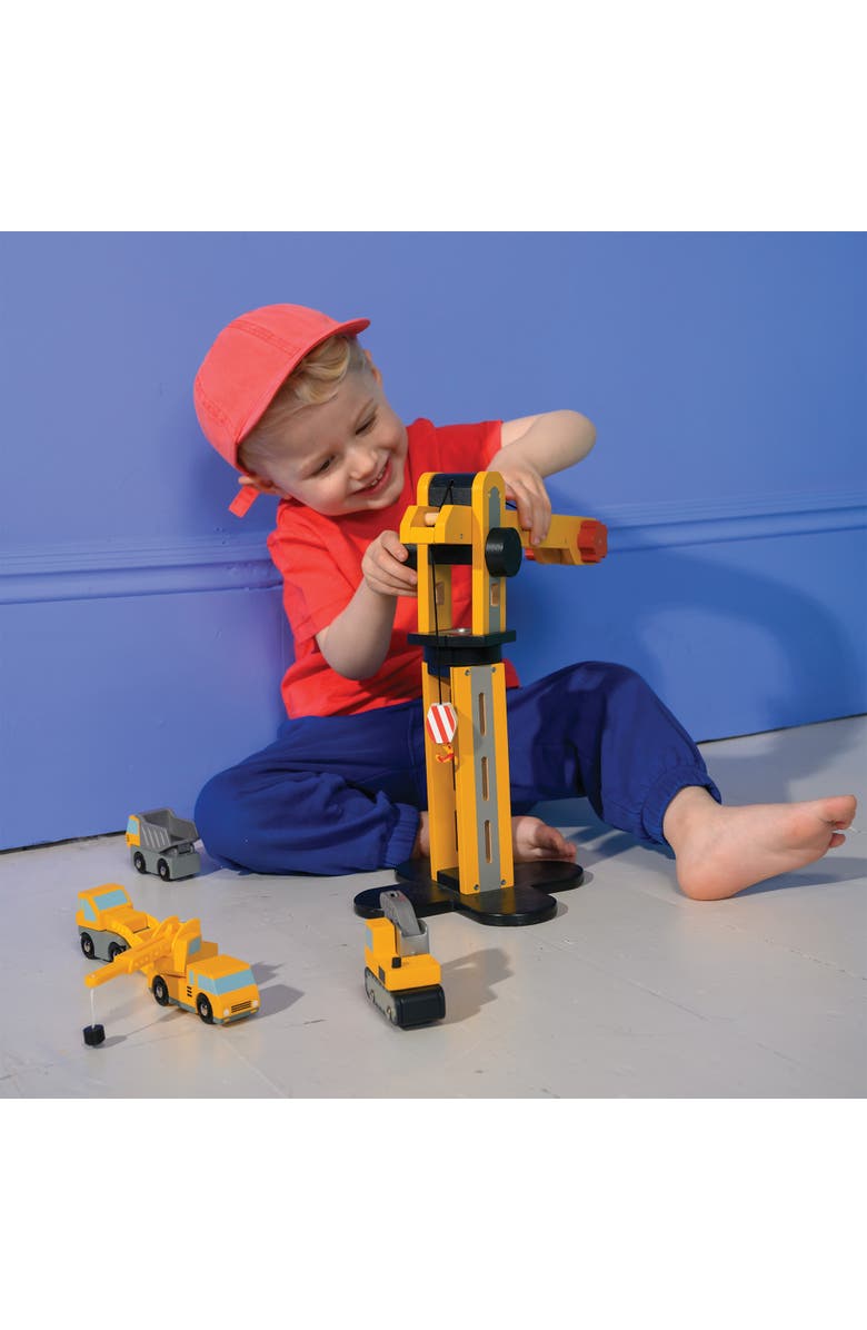 Mentari Big Toy Crane, Alternate, color, Multi-Color