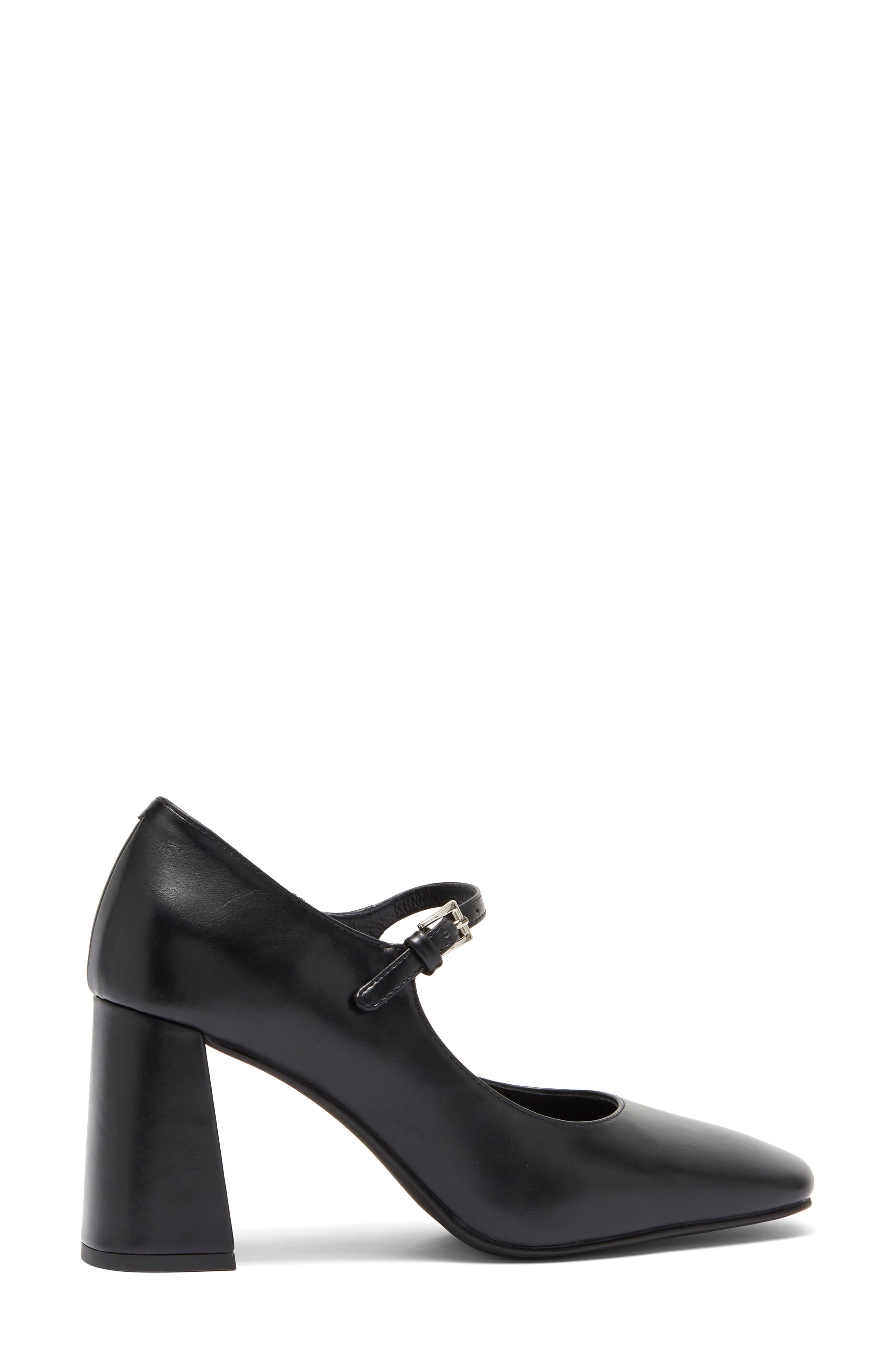 Jeffrey Campbell Bourdin Mary Jane Pump, Alternate, color, Black
