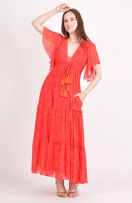 RAAS Lanna Tiered Maxi Dress
