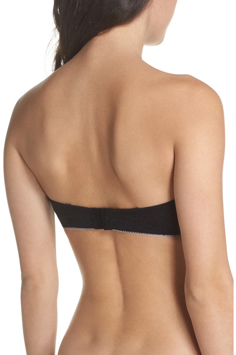Modern Method Strapless Underwire Bra, Alternate, color, NIGHT