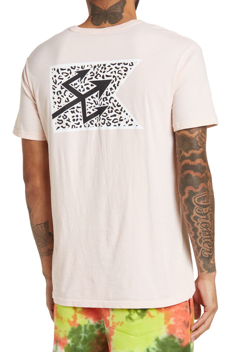 Nightfall Logo Print T-Shirt, Alternate, color, SILVER PEONY