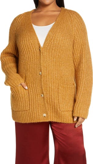 Vince Twisted deals Chain Alpaca Wool Cardigan Sweater