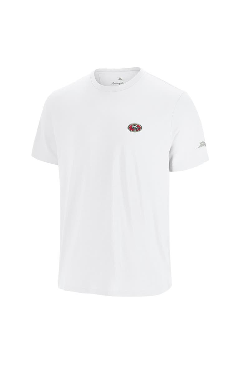 Men's Tommy Bahama White San Francisco 49ers Sport Torchdown Graphic T-Shirt, Alternate, color, White