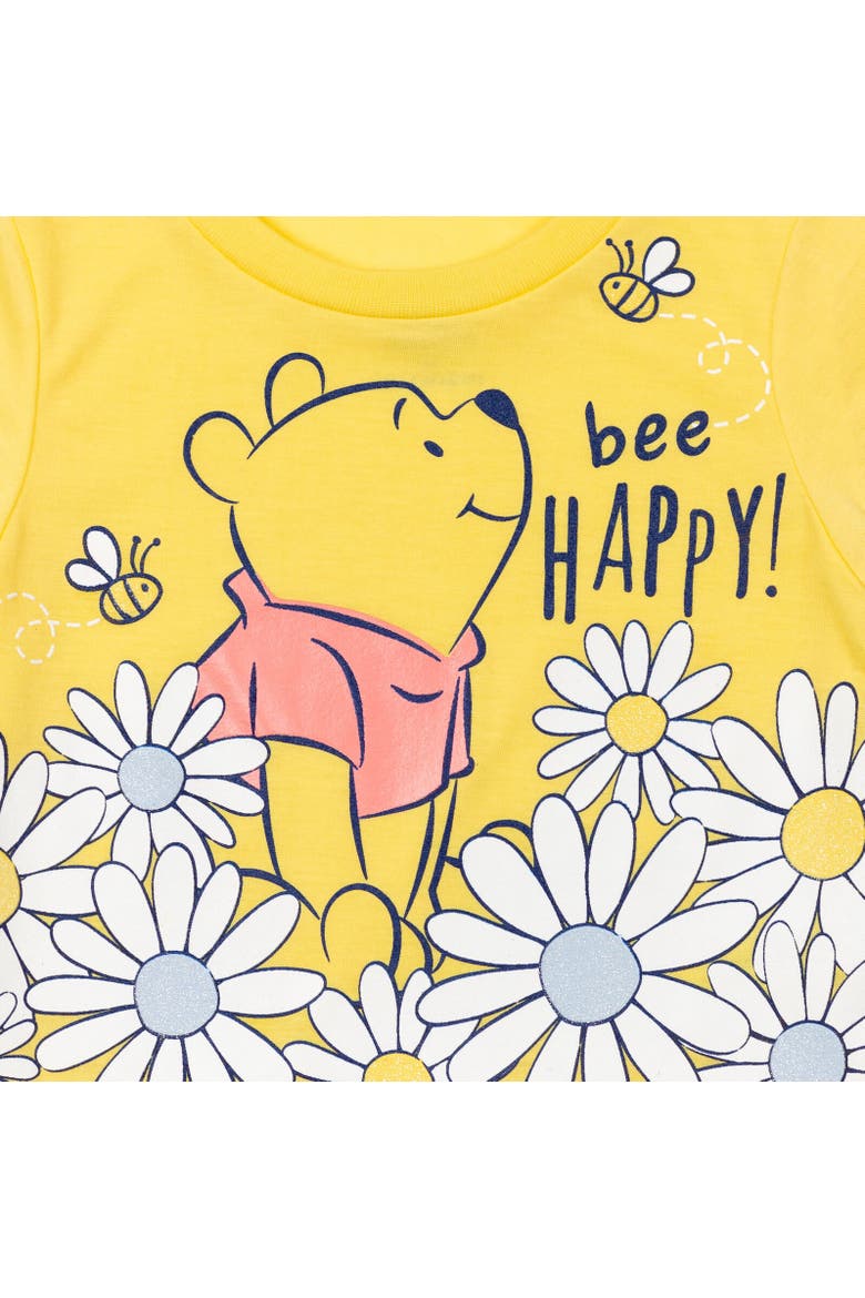 Winnie the Pooh T-Shirt & Leggings Set, Alternate, color, Pooh Yellow/Blue