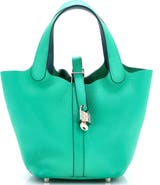 Pre-Owned Hermes Eclat Picotin Lock Bag Clemence PM