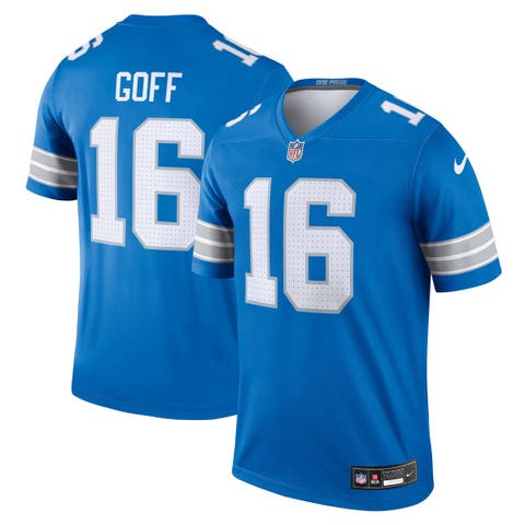 Men's Nike Jared Goff Blue Detroit Lions Legend Jersey