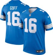 Nike Men's Nike Jared Goff Blue Detroit Lions Legend Jersey