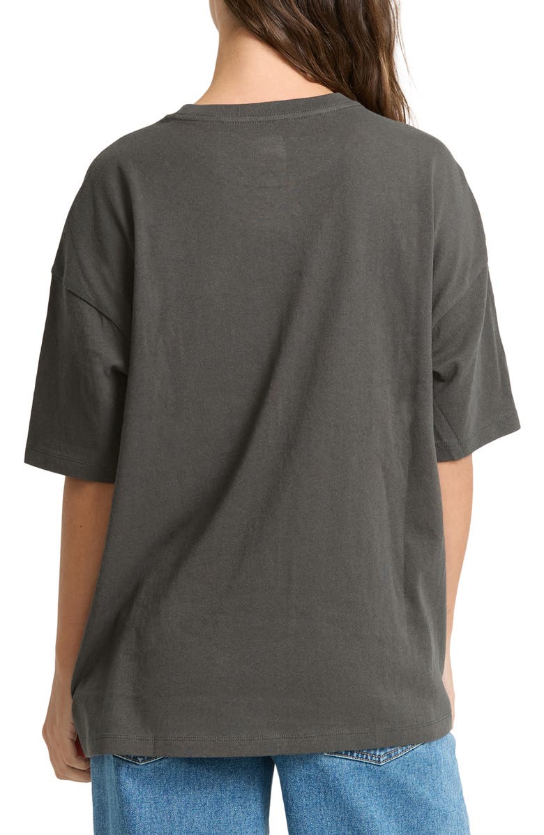 Billabong Found in Paradise Oversize Graphic T-Shirt, Alternate, color, Off Black