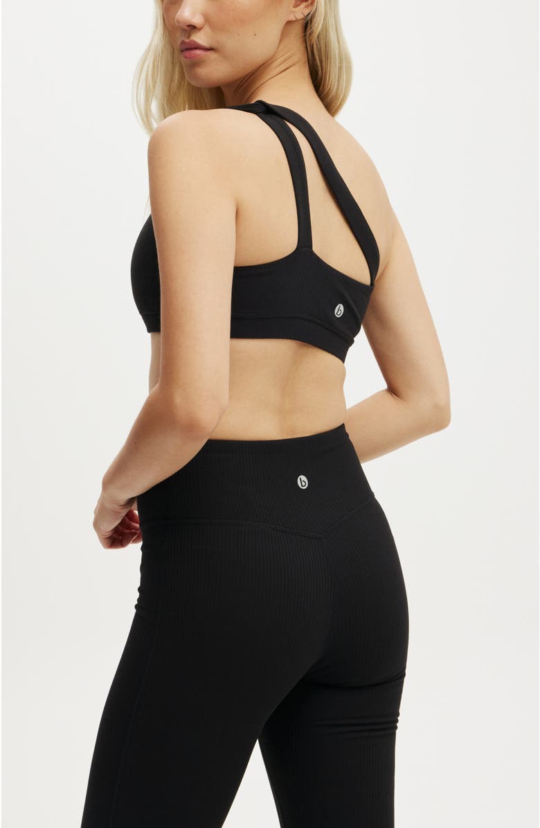 COTTON ON BODY Women's Active Ultra Soft Rib One Shoulder Crop, Alternate, color, 