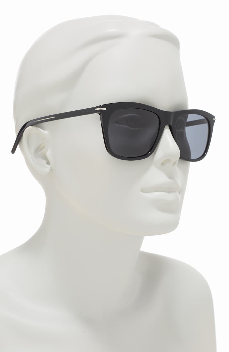 CHRISTIAN DIOR 54mm Rectangle Sunglasses, Alternate, color,
