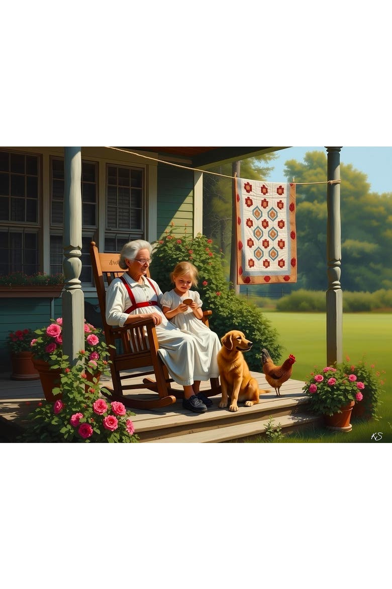 Cookies with Granny 300 piece Jigsaw Puzzle for Adults, Alternate, color, Multicolor