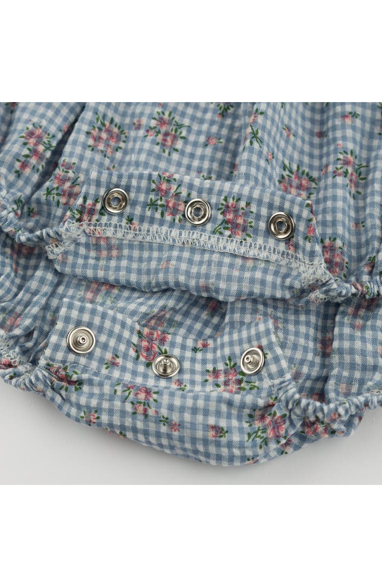 oh baby! Dahlia Harriet Romper, Alternate, color, Denim