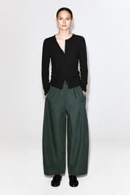 COS Elasticated Barrel-Leg Pants