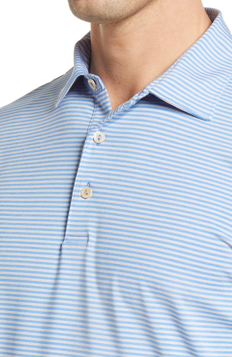 Peter Millar Hales Pinstripe Performance Polo, Alternate, color, 