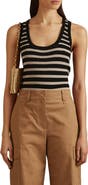 Reiss Evelyn Stripe Sweater Tank