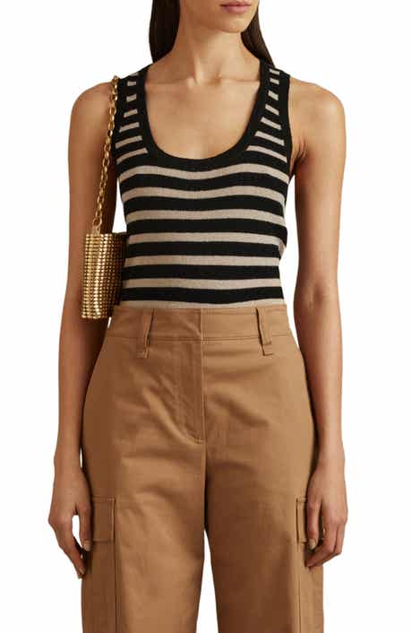 Evelyn Stripe Sweater Tank