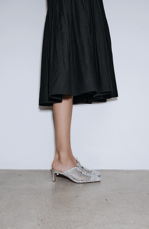 Daniella Shevel Lina Sandal In Silver