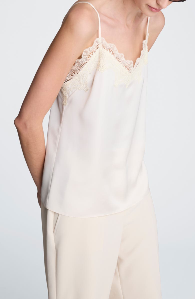 Kenneth Cole Lace Trim Camisole, Alternate, color, 