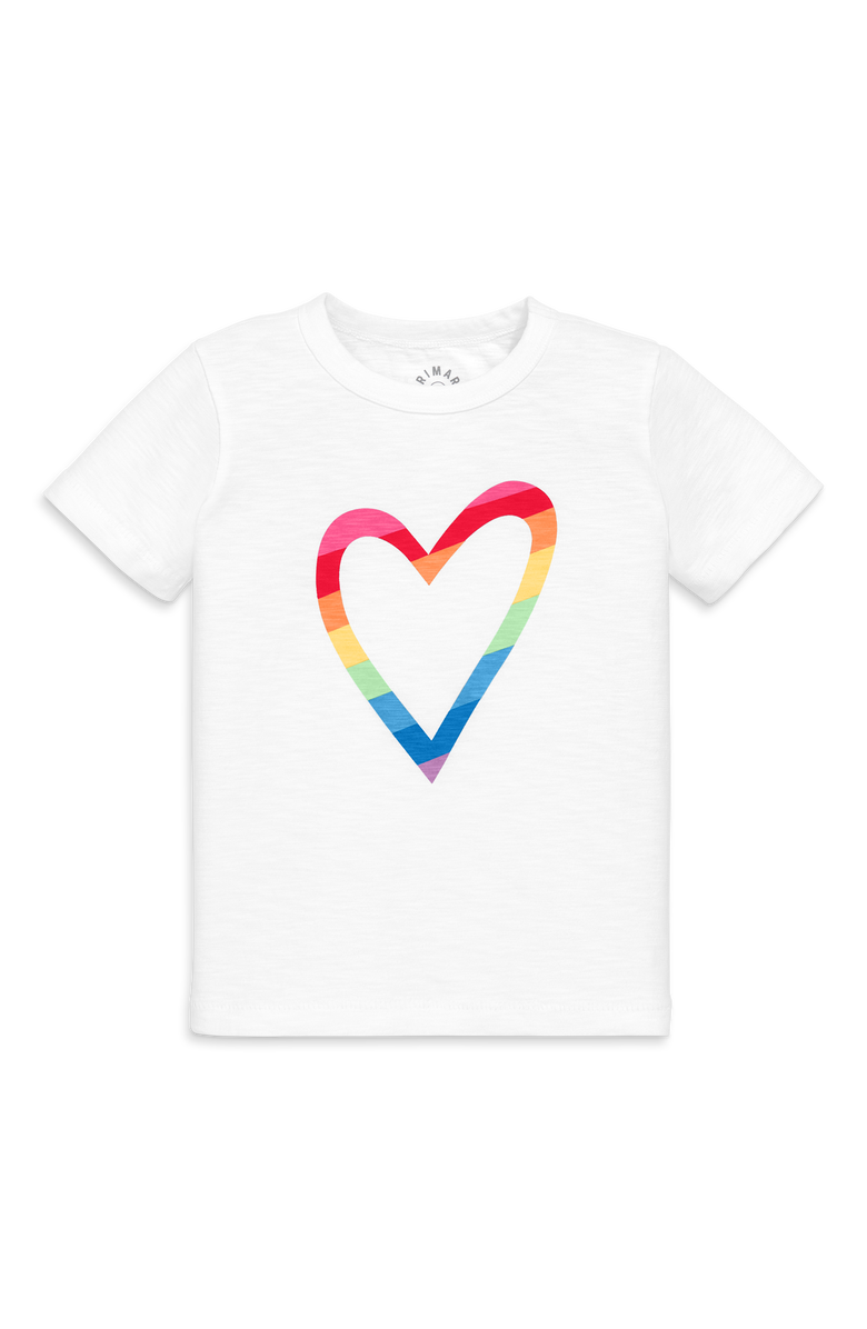 Primary Kids Cutout Heart Tee, Main, color, 