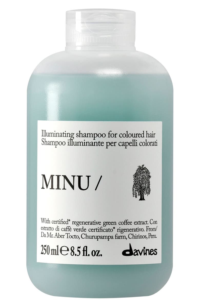 Davines Minu Shampoo, Main, color, 