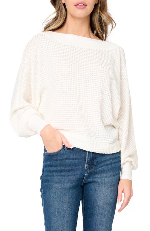Wheels Up Open Weave Sweater
