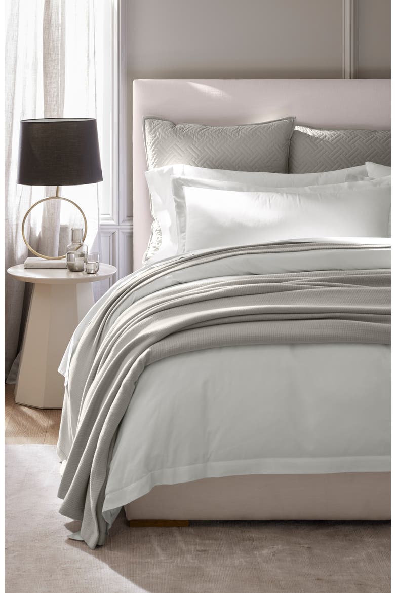 Lightweight Bed Blanket, Alternate, color, PEWTER