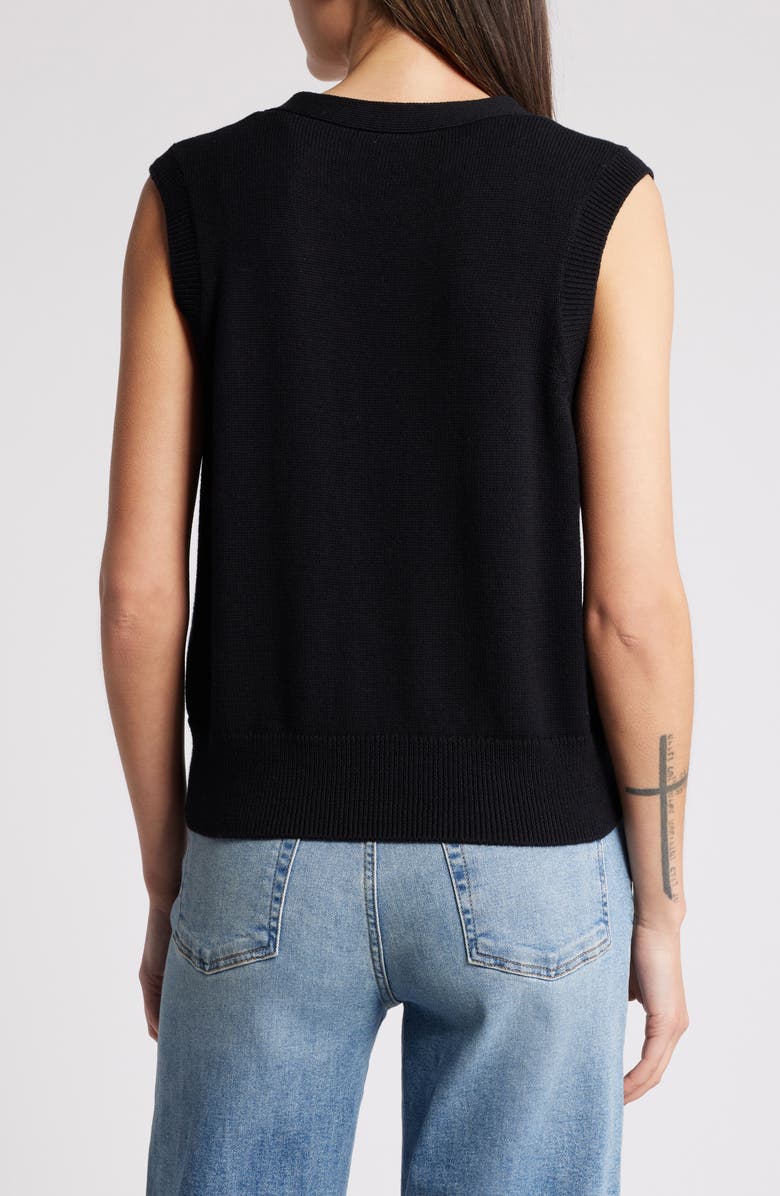 Rails Annika Cotton & Wool Button-Up Sweater Vest, Alternate, color, 