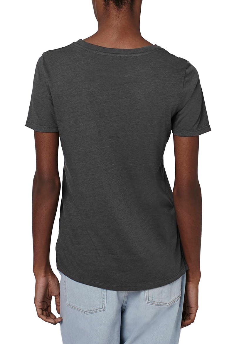 Washed Tee, Alternate, color, BLACK